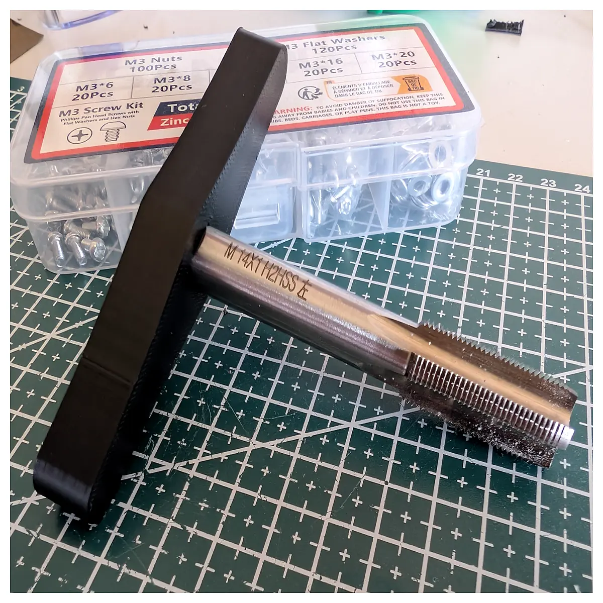 Impact Wrench Handle 9mm Hole Fits 14mm Spiral Flute Bit Torque Tool Accessory Screw Removal Precision Operation
