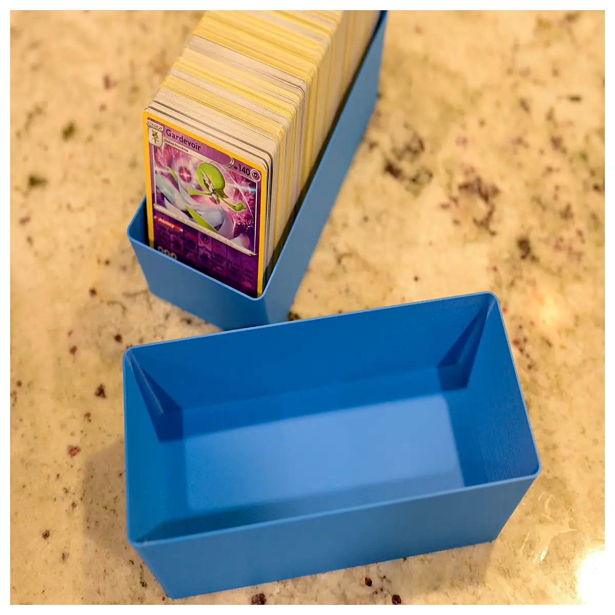 seamless collectible card storage box organizer for trading cards binder alternative