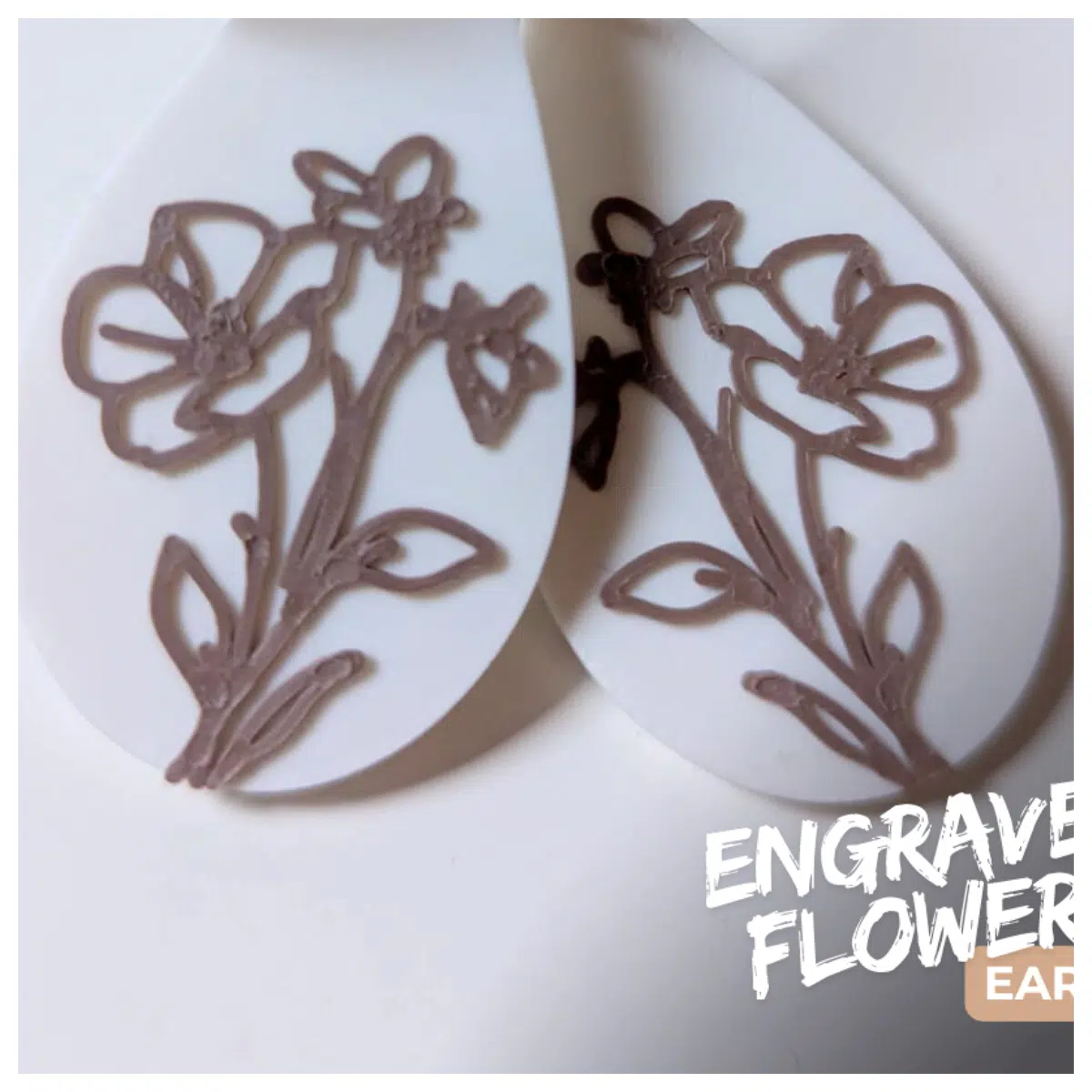 floral embossing stamp tool for leather crafting and diy bookbinding decoration accessories