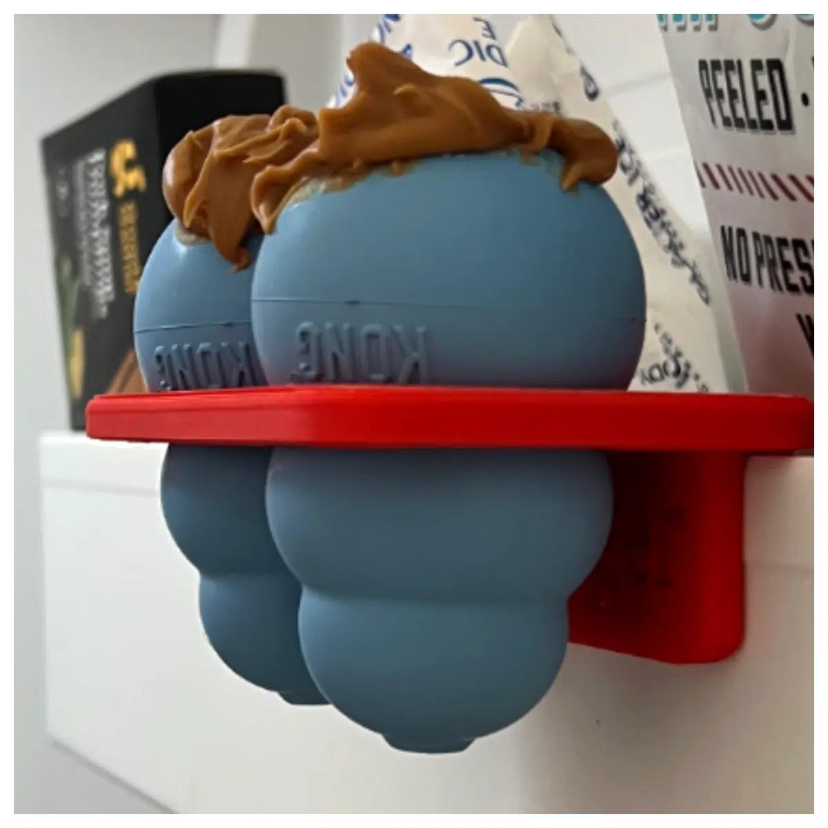 Peacock Peanut Butter Freezer Fridge Storage Peanut Butter Container Multi Compartment Organizer Food Storage Kitchen Essential