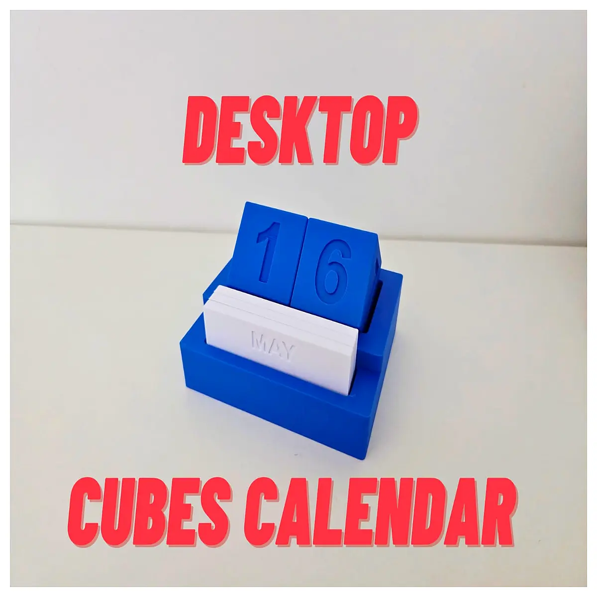 Desktop Cube Calendar Desktop Calendar Desk Decor Creative Calendar Gift Ideas Wall Calendar Office Calendar 30 Day