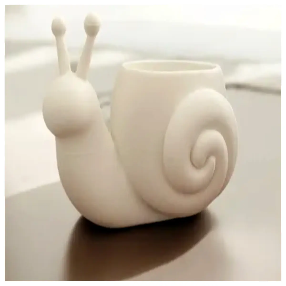 Snail Planter Creative Home Decor Mini Flower Pot Desktop Green Plant Container Flower Dish Elegant Vase