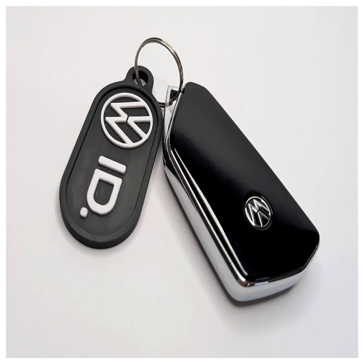 ID Key Chain Car Key Case Smart Key Holder Auto Accessory Keyring Automotive Parts