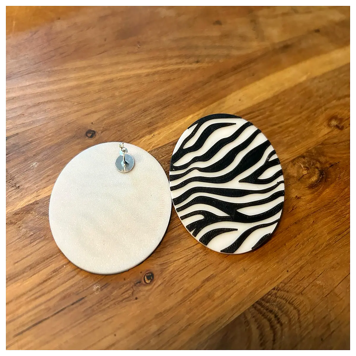 Zebra Earrings Women s Animal Earring Black Zebra Pattern Elegant Fashion Jewelry Gift Idea