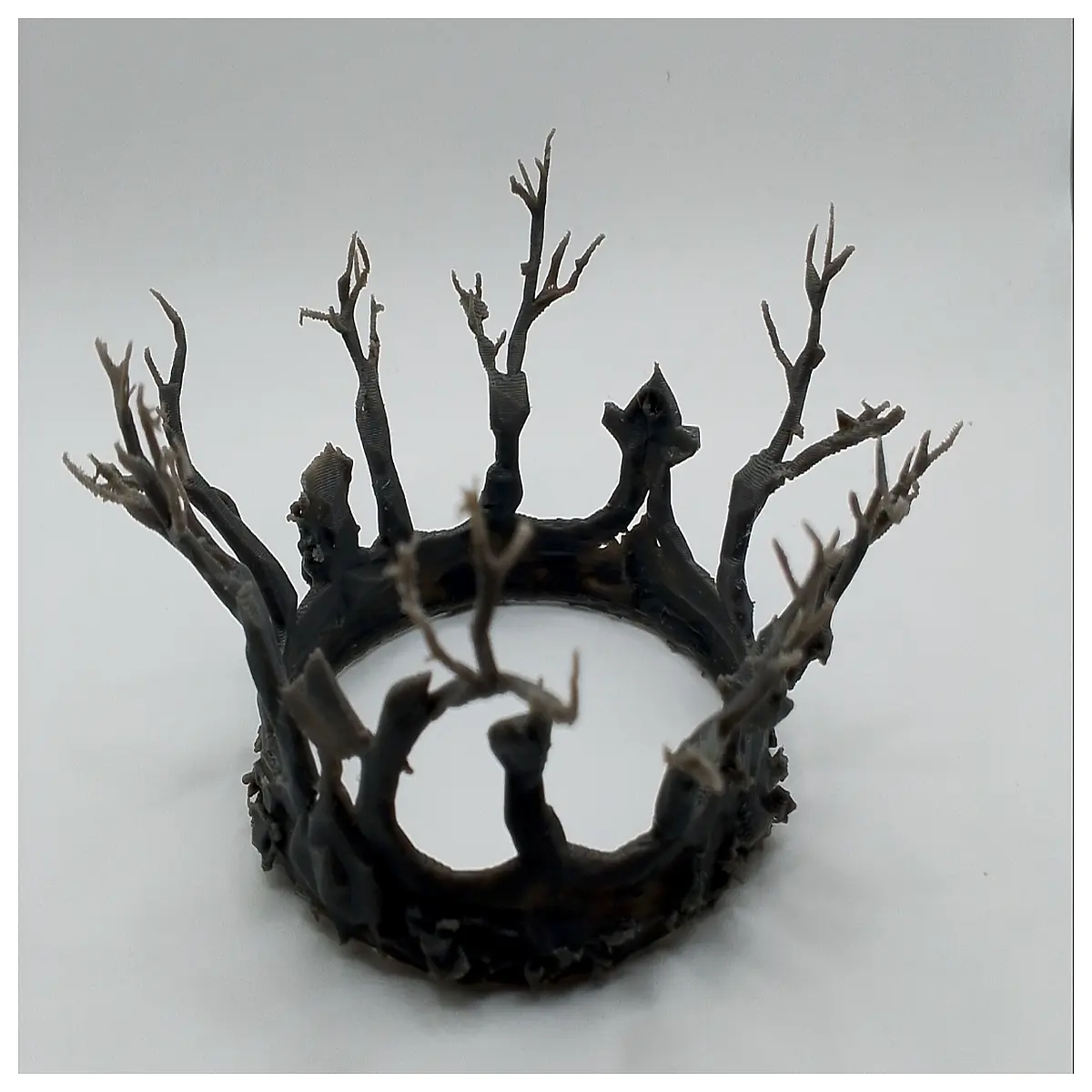 Oaktree King Crown Decorative Crown Wedding Headpiece Women Birthday Party Hat Festival Celebration Accessory Simulation Crown