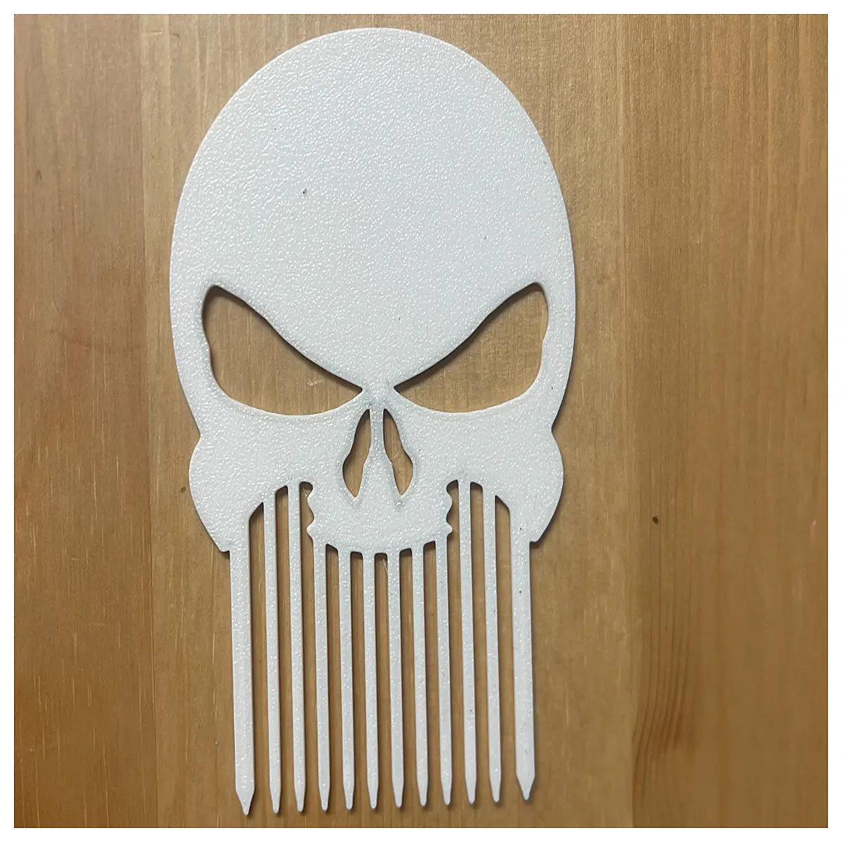 punisher comb thick hair detangler anti static brush for men styling tool