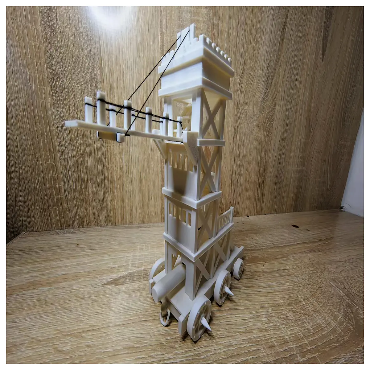 historical siege tower for wargaming wooden war machine for ancient china strategy board games collectible toy chariot