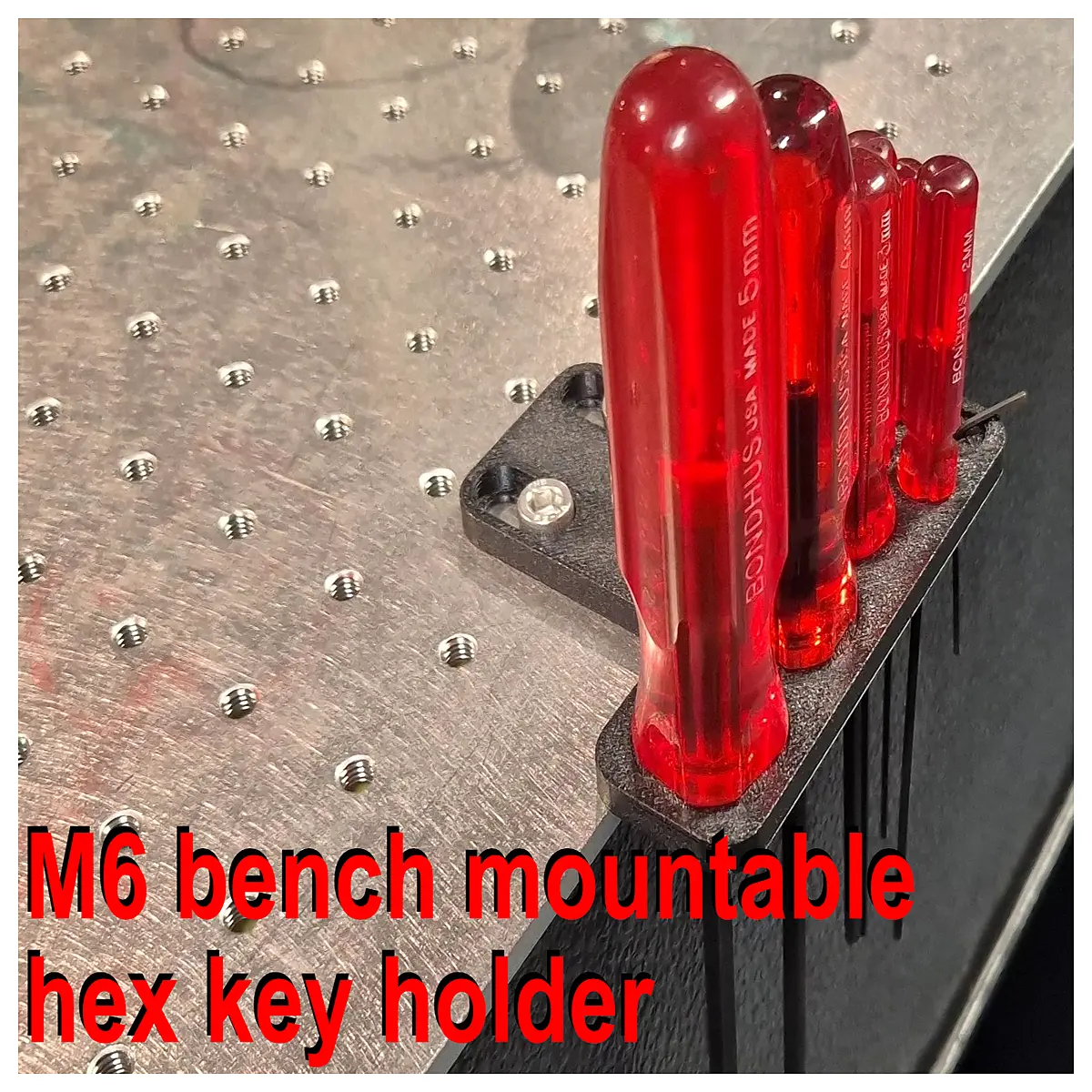 M6 Wrench Stand Installation Metric Wrench Holder Fixing Tool Repair Stand Mechanical Parts