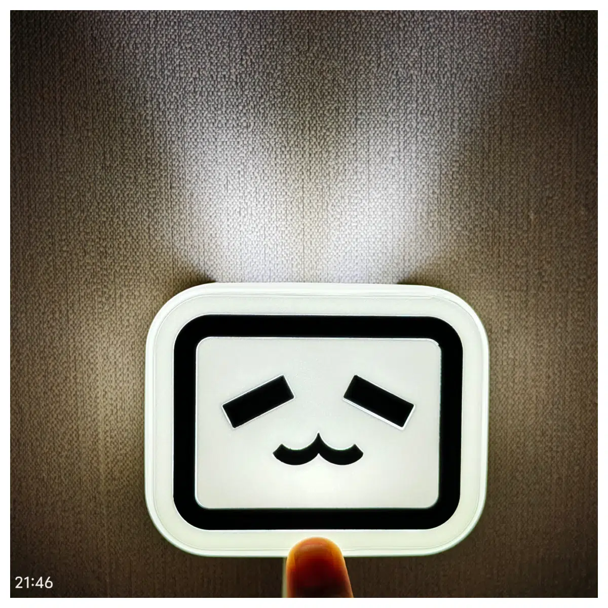 cute bilibili tv night desk for bedroom anime aesthetic room decor soft glow usb charging fans
