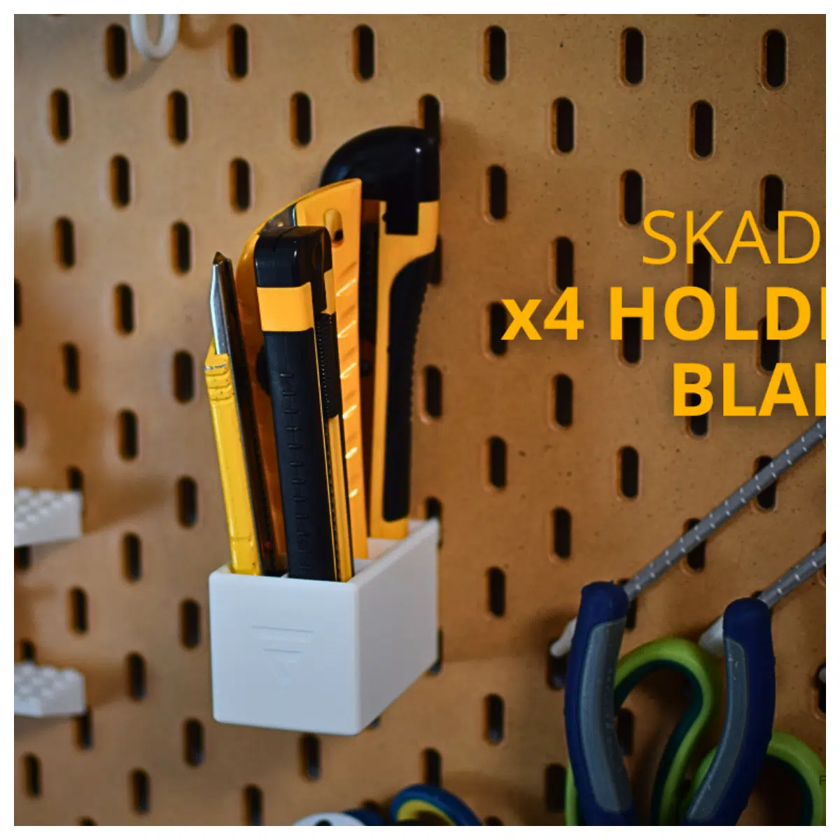 skadis pegboard holder wall mount kitchen organization tool storage rack organizer
