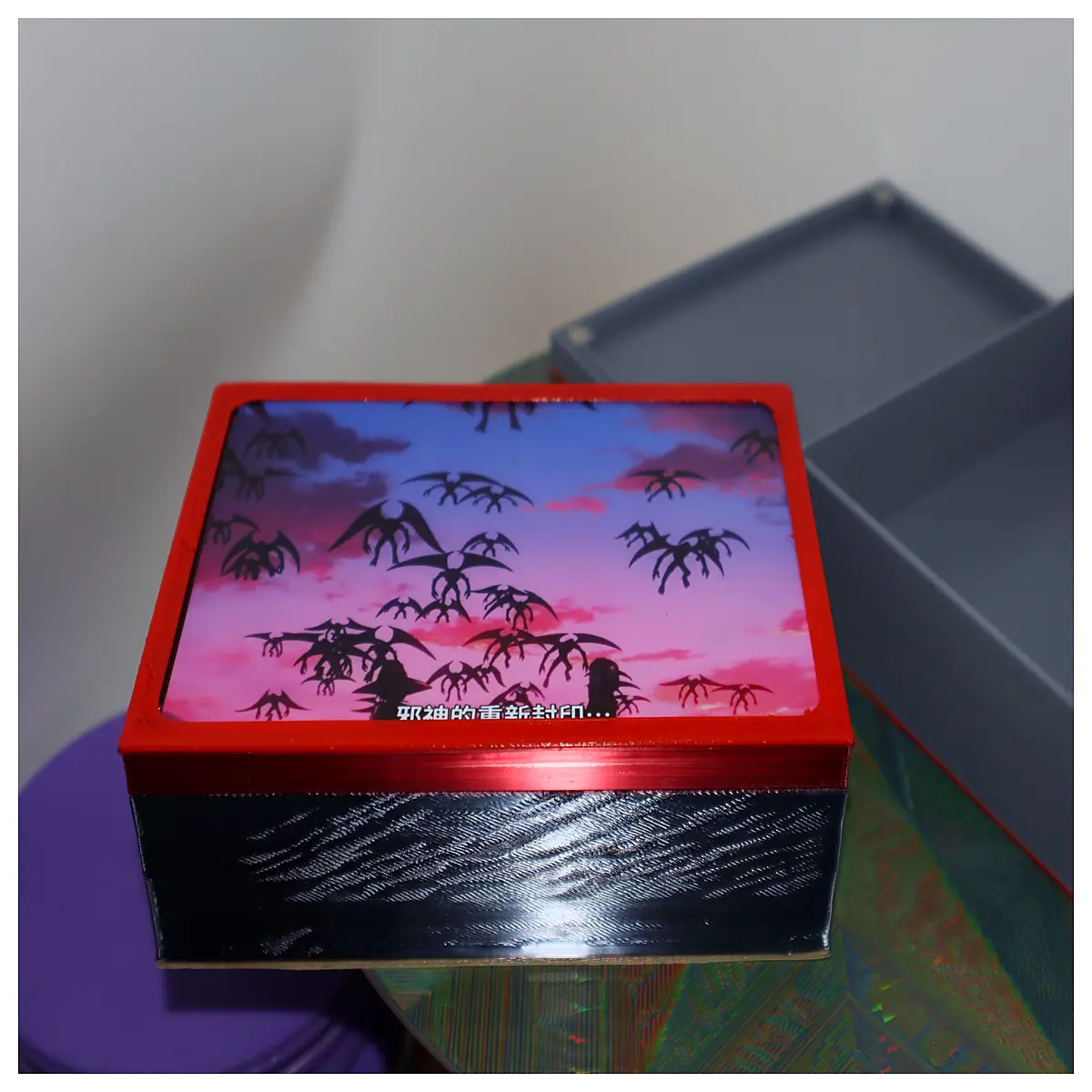 Magnetic Photo Album Box Double Sided Adhesive Photo Holder Memory Album Magnetic Photo Frame Keepsake Box Gift Idea