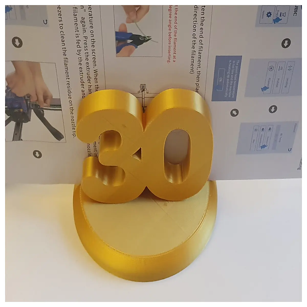 30th Birthday Card Display Stand Anniversary Decoration Birthday Gift Idea Birthday Wishes Birthday Keepsake 30th Birthday Card Holder