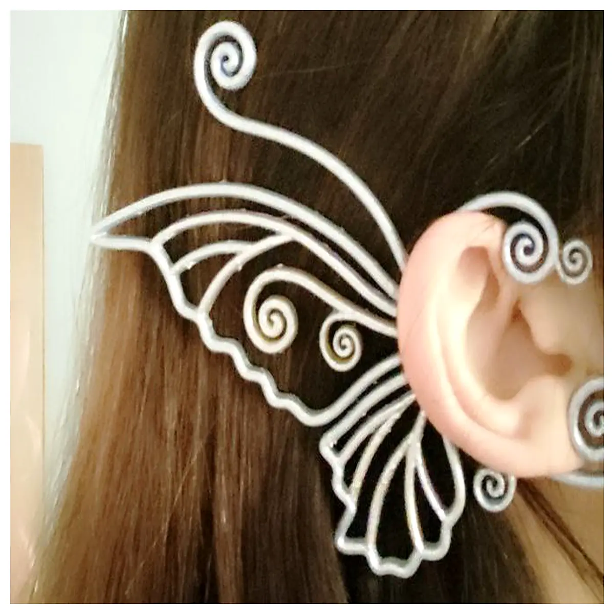 Earrings Women s Style Feather Earrings Wing Shape Romantic Elegant Accessories Decoration Elegant Earrings