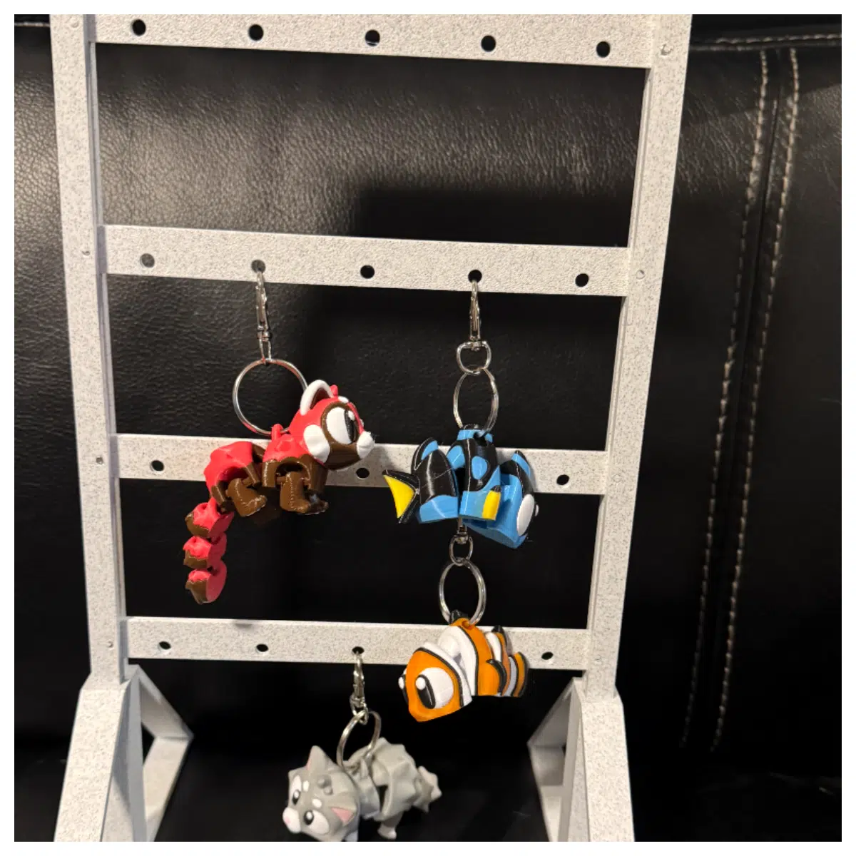 Key Chain Display Stand Retail Display Fixture Promotion Stand Shop Shelf Key Chain Showcase Sales Display