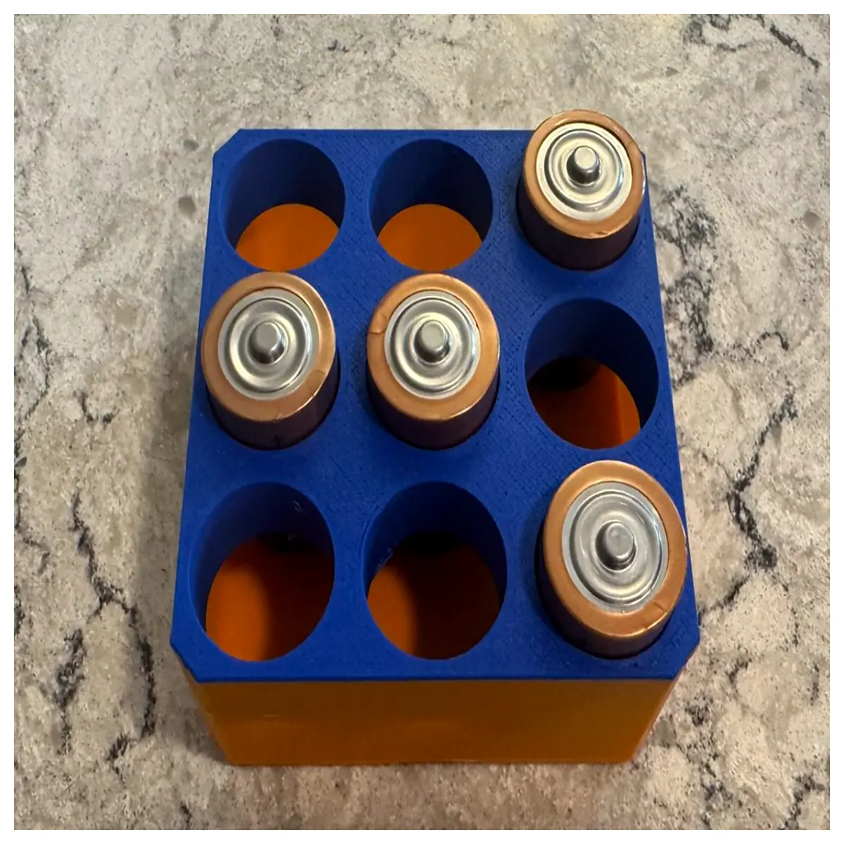 C Slot Battery Cover 2x1 Multi Slot Battery Box Battery Storage Case Battery Protection Shell for C Slot Batteries