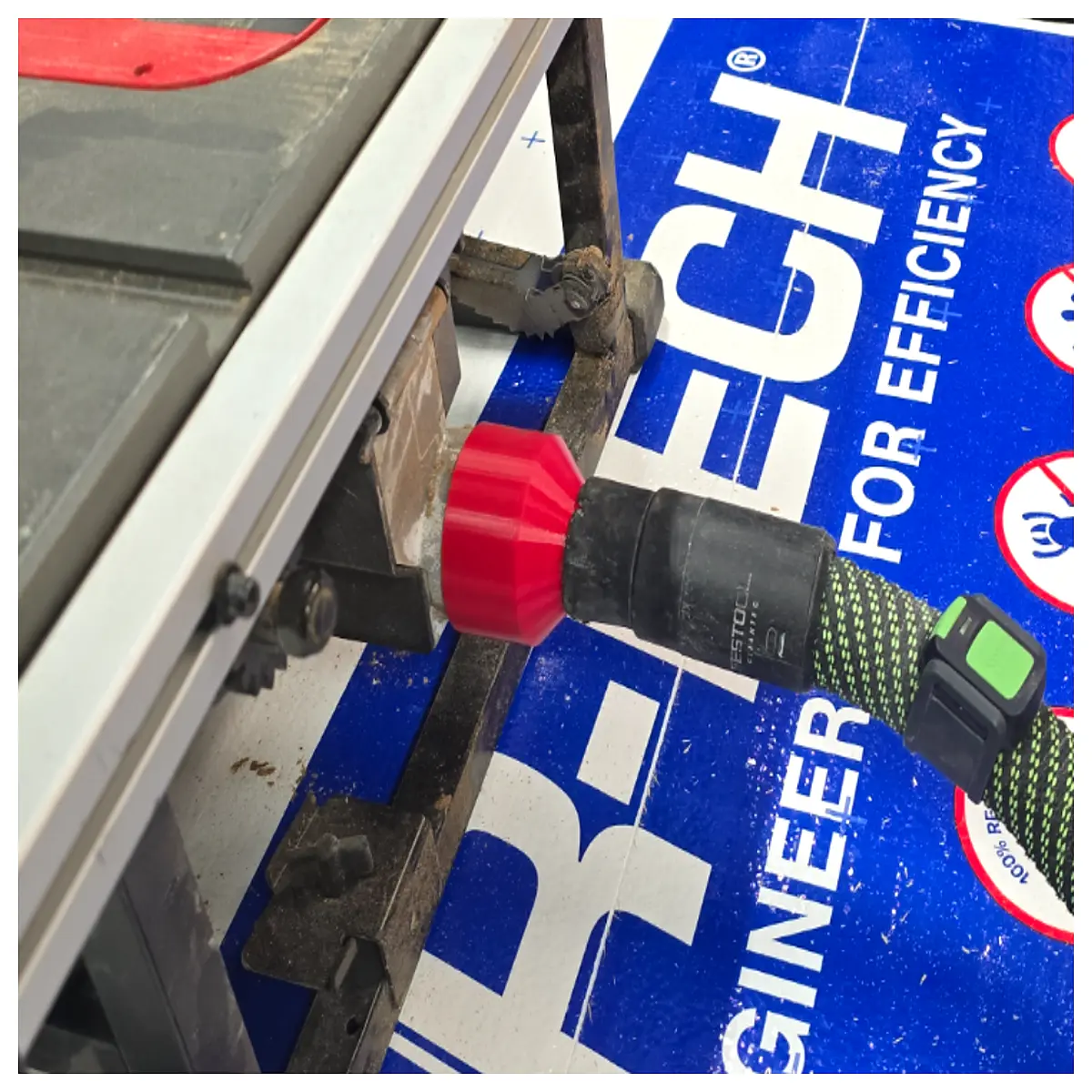 M18 Saw Vacuum Adapter Quick Cleaning Easy Installation Ensures Efficiency Extends Tool Life