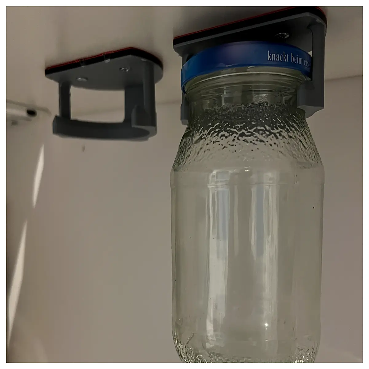 85mm wide mouth jar clamp holder for standard glass storage containers