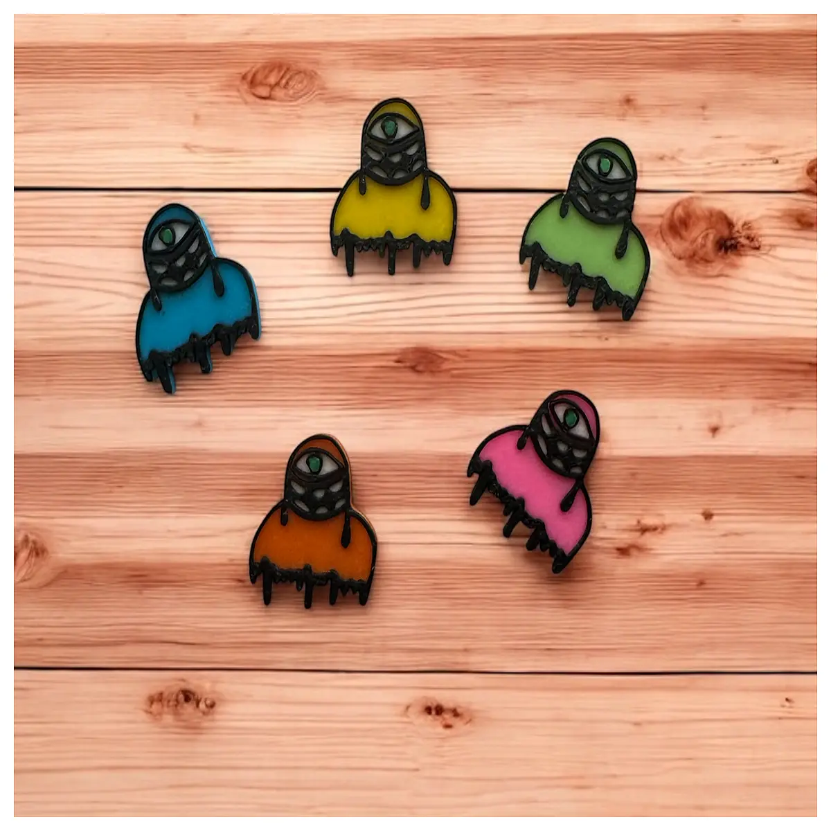 Subtronics Style Dripping Candy Jewelry Drops Electronic Music Trend Candy Accessories Creative Decoration Ornament