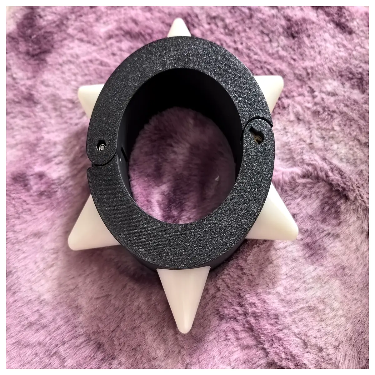 fursuit wrist cuff restraint no nails soft paws accessory