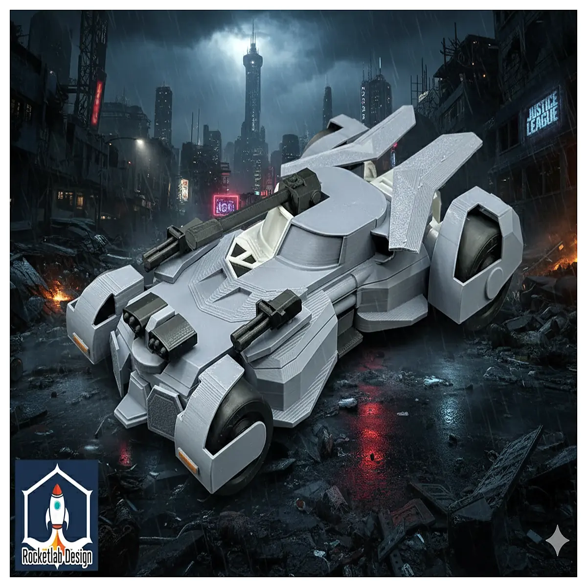 Batmobile Storage Box Car Toy Collection Candy Box Creative Home Decor Batmobile Accessories