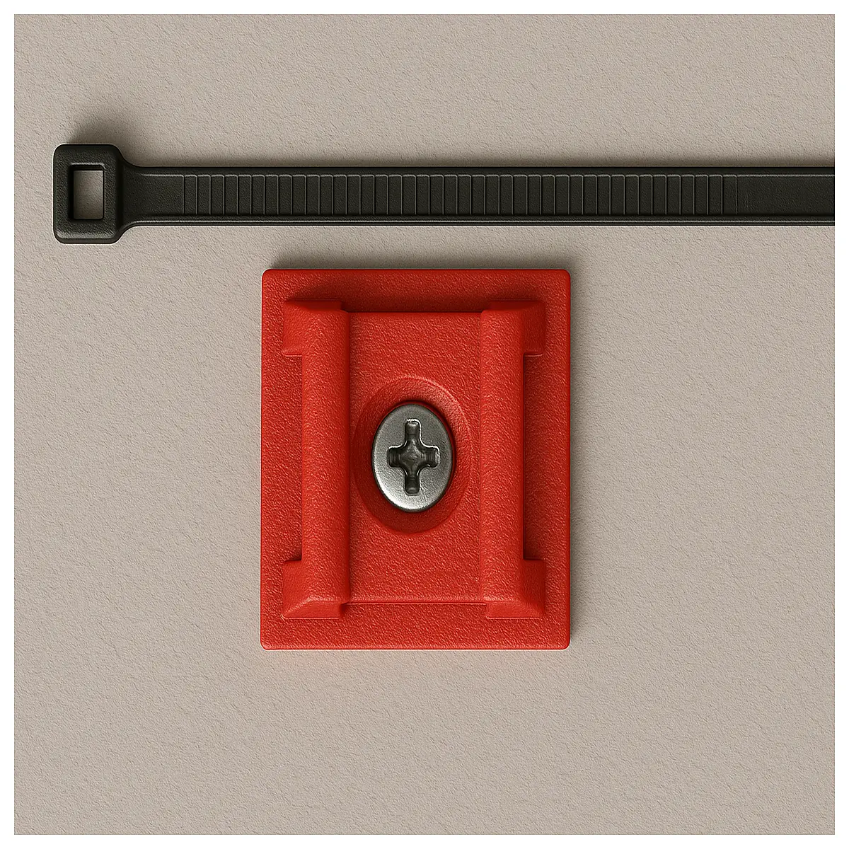 Wall Mounted Cable Clamp Organizer Cable Management System Wire Holder Cable Ties Cable Securing Accessories for Electronics