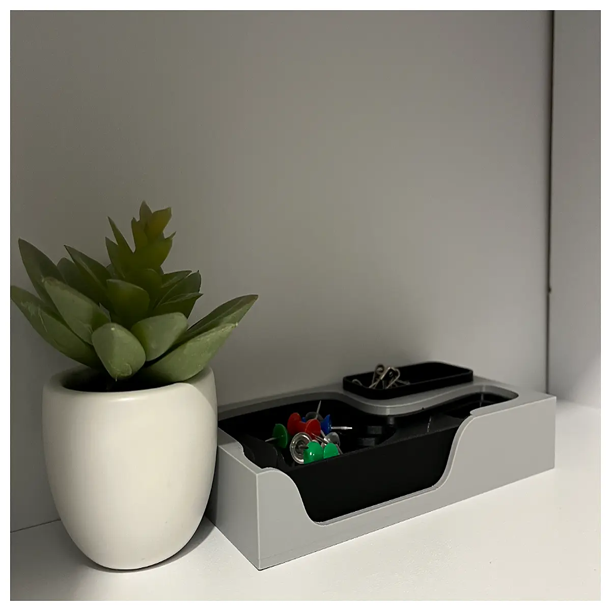 Minimalist Office Desk Storage Tray Desktop Organizer Shelf for Office Supplies Desk Accessories