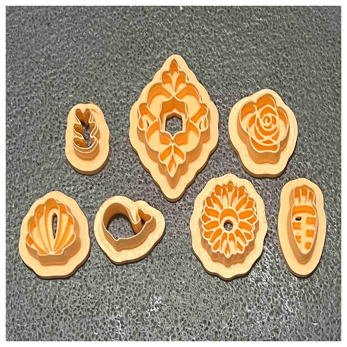 Flower Carrot Clay Cutter Sculpting Tool Cake Decorating Accessories Shaping