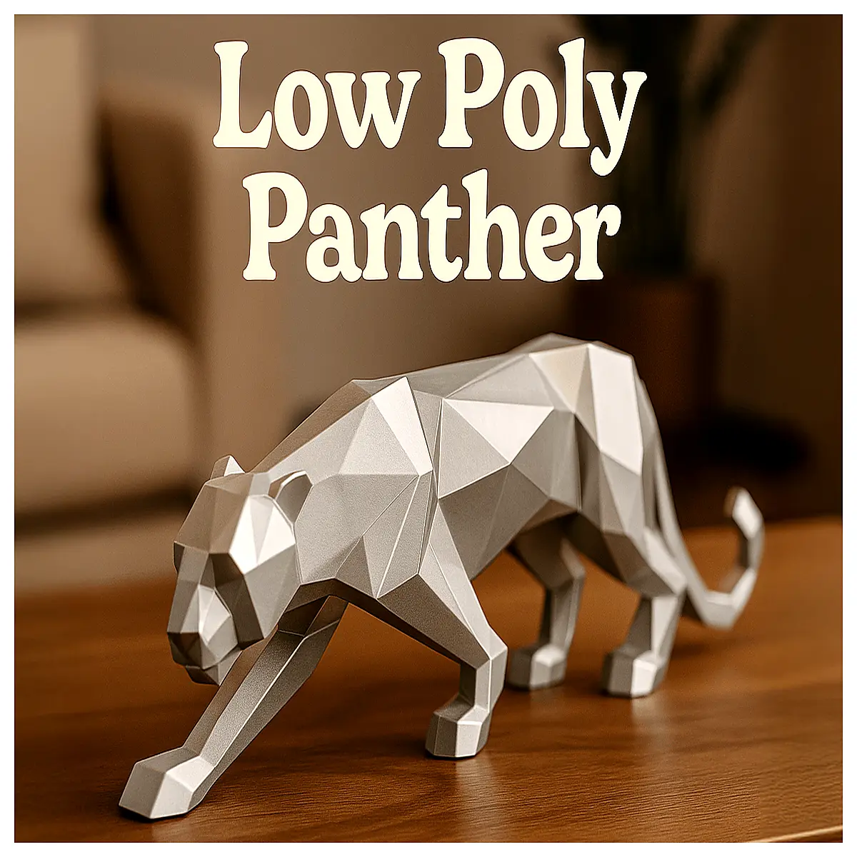 Low Poly Leopard Wallpaper Geometric Pattern Decor Modern Living Room Bedroom Wall Covering Luxurious Art Wallpaper