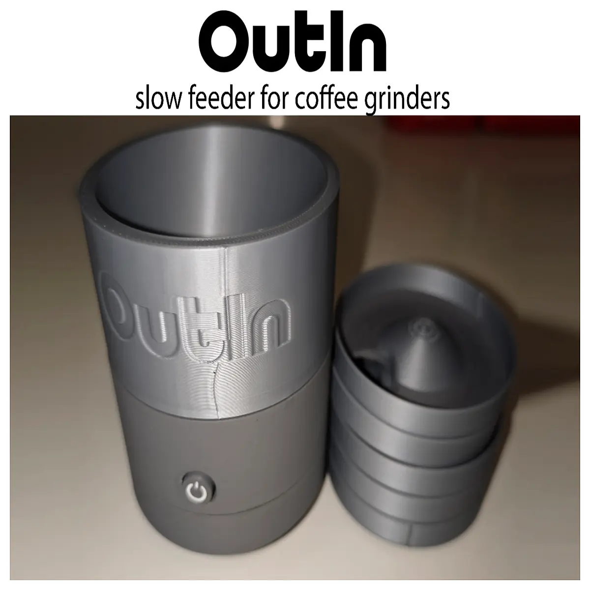 Slow Feeder for Coffee Grinder Pour Over Coffee Accessories Coffee Powder Grinder Coffee Bean Grinder Slow Coffee Powder Dispenser Essential for Coffe
