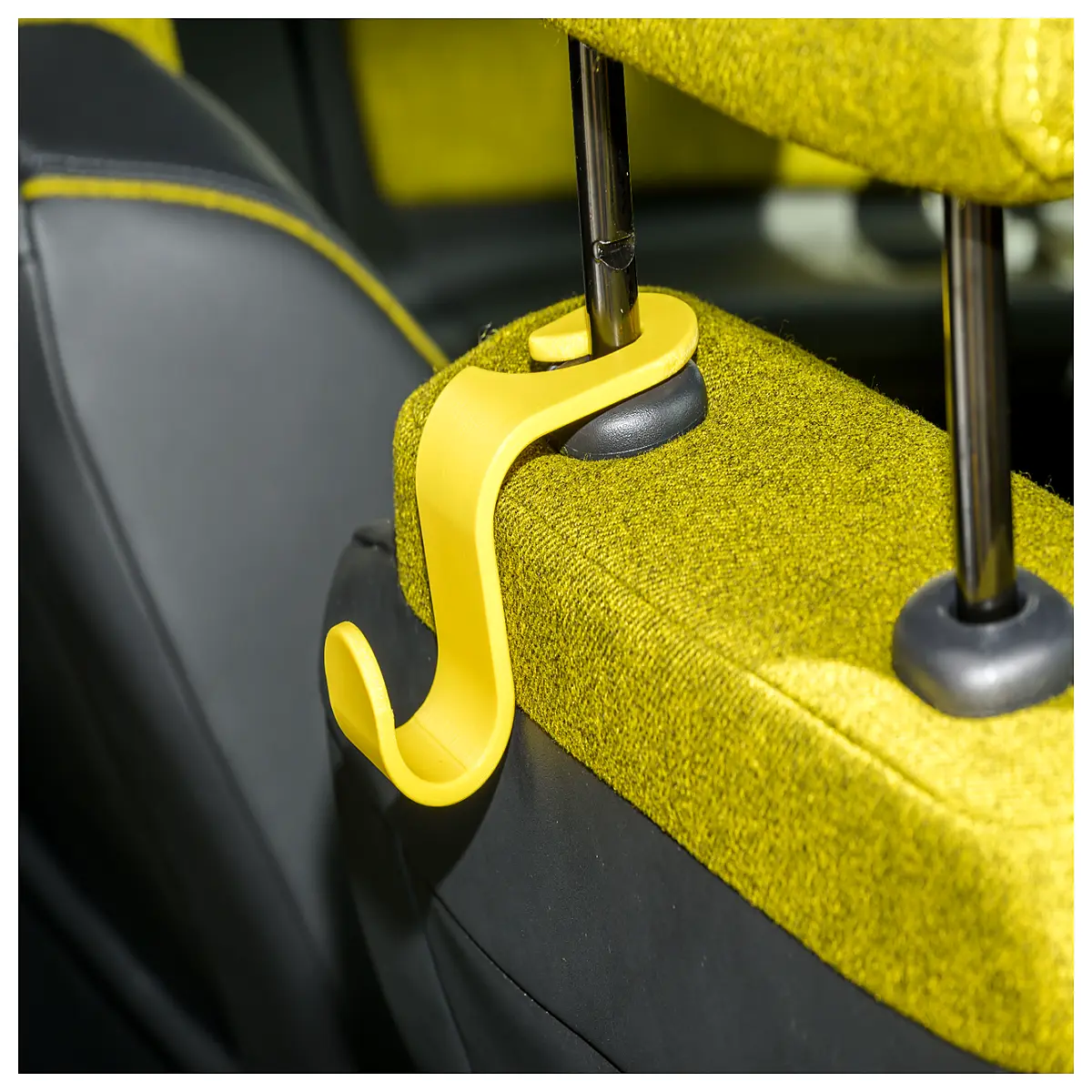 5 E Tech Front Seat Hooks Car Seat Hanging Accessories Holder Multi Purpose Car Parts