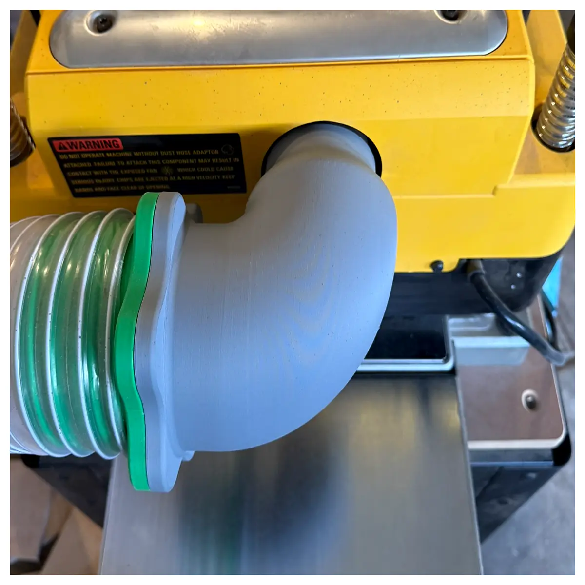 DW735 Milling Machine Magnetic Hose Coupling Milling Vacuum Attachment Milling Machine Dusting Hose Connector Milling Accessories