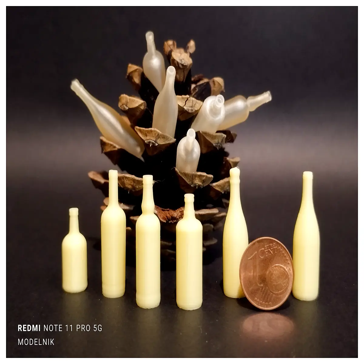 Miniature Landscape Model Bottles Precise Scale Desktop Decoration Scene Models Mini Landscape Accessories