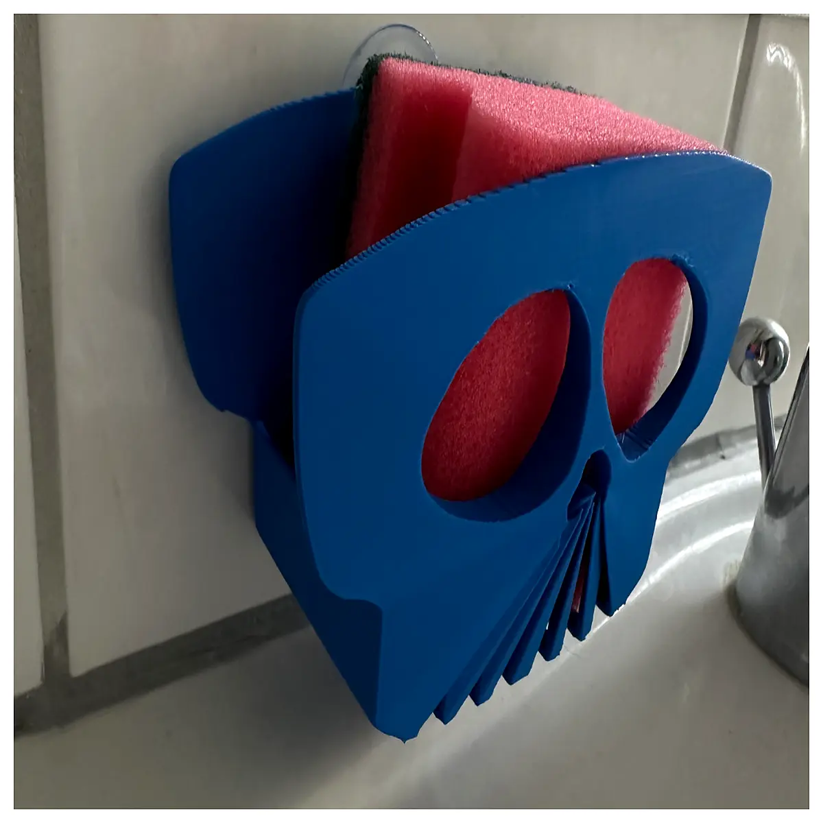 kitchen sink sponge holder with drainer rack stainless steel countertop organizer