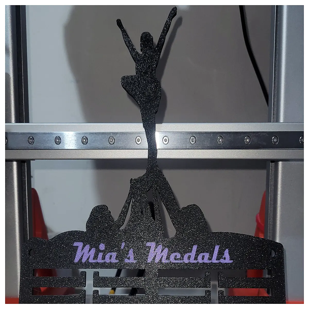 Cheerleading Award Display Stand Team Uniform Display Support Team Trophy Wall Team Display Competition Cup Fixing Rack