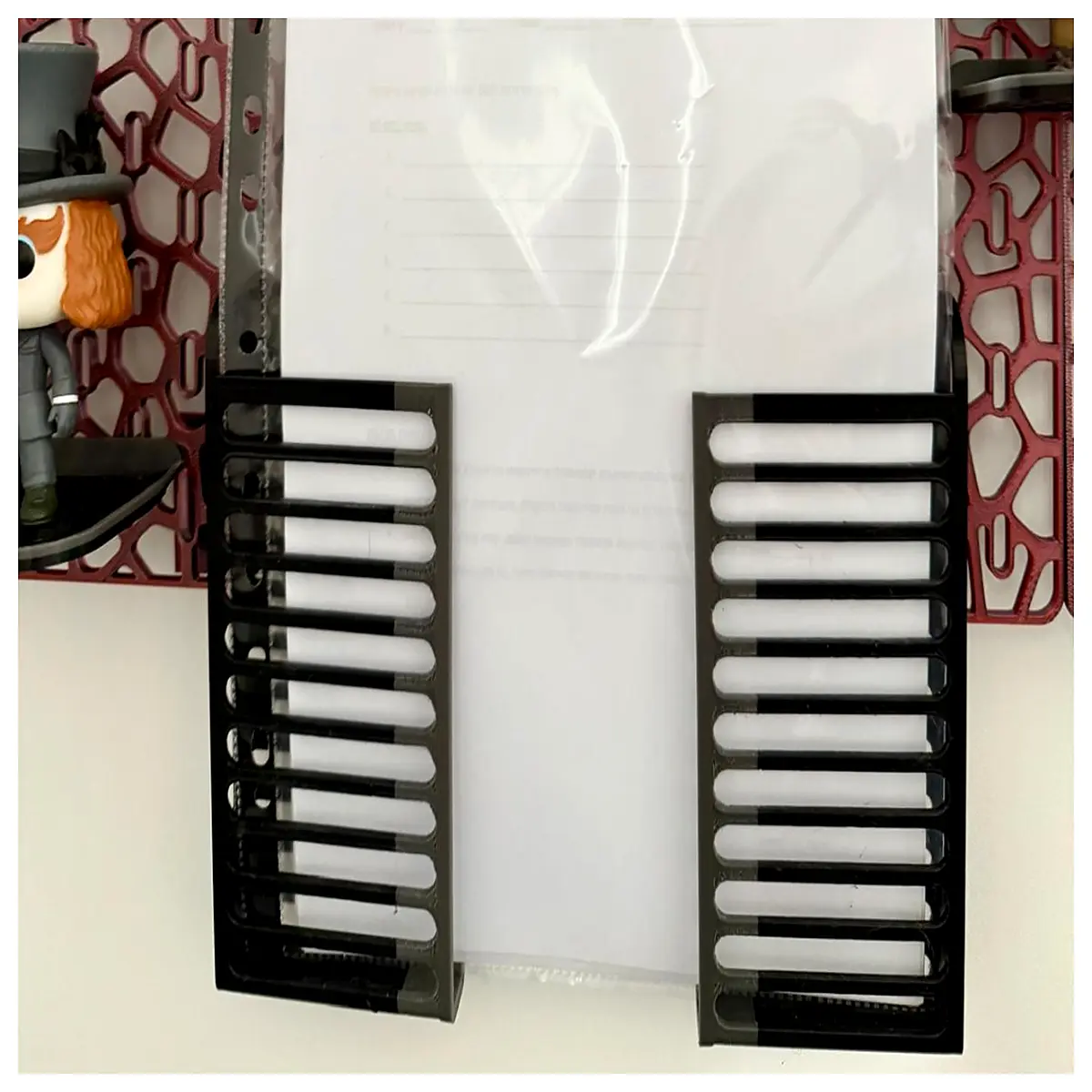 Scardis A4 Paper Storage Rack Filing Organizer Desk Storage Document Holder Large Capacity Office Supplies Shelf System