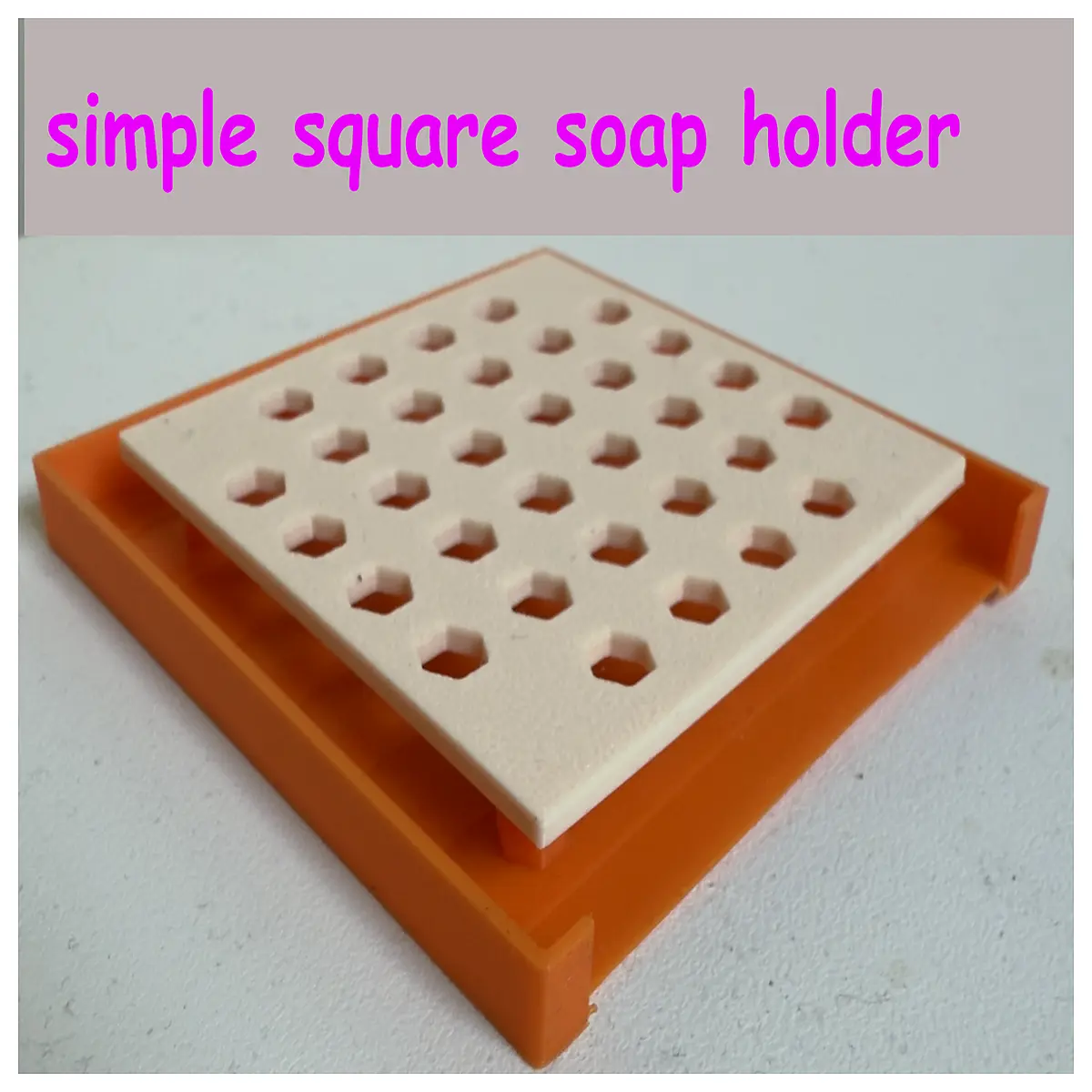 modern square soap dish for bathroom counter non slip ceramic tray holder with drainage holes minimalist vanity organizer
