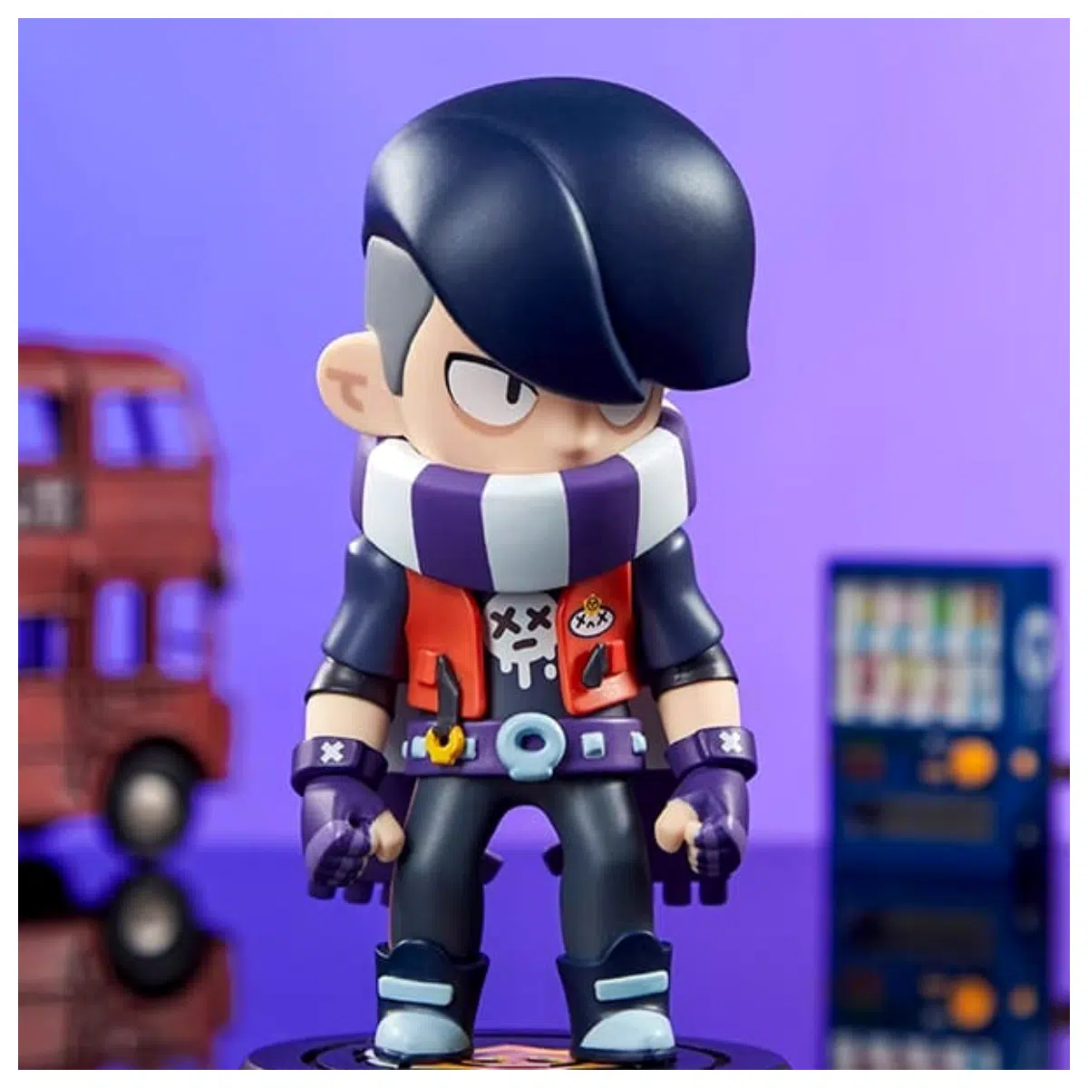 Edgar Brawl Stars Character Model Collectible Figure Anime Merchandise Edgar Statue Desk Decoration