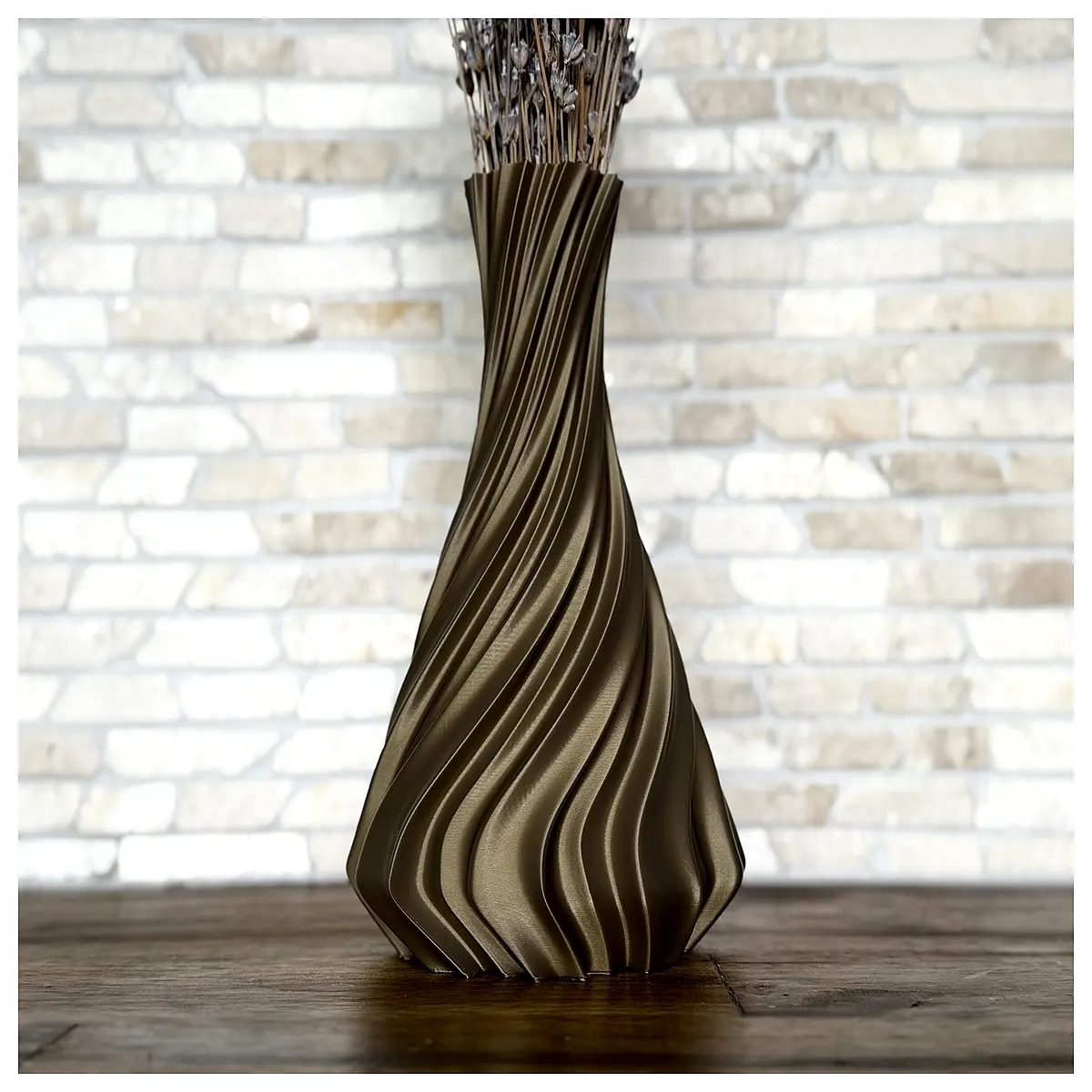 Modern Wave Vase Spiral Pattern Ceramic Vase Home Decor Art Decorative Gift Idea