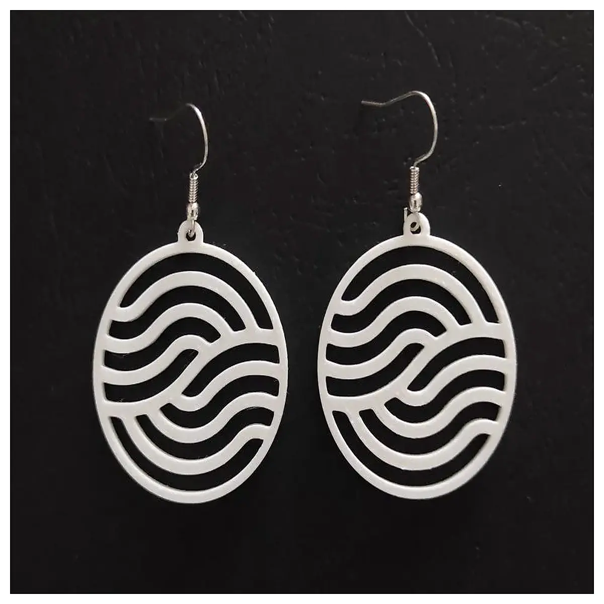 Ocean Pulse Earrings Elegant Wave Design Fashion Women s Accessories Waterdrop Earrings Trendy Ear Studs Ocean Theme Jewelry