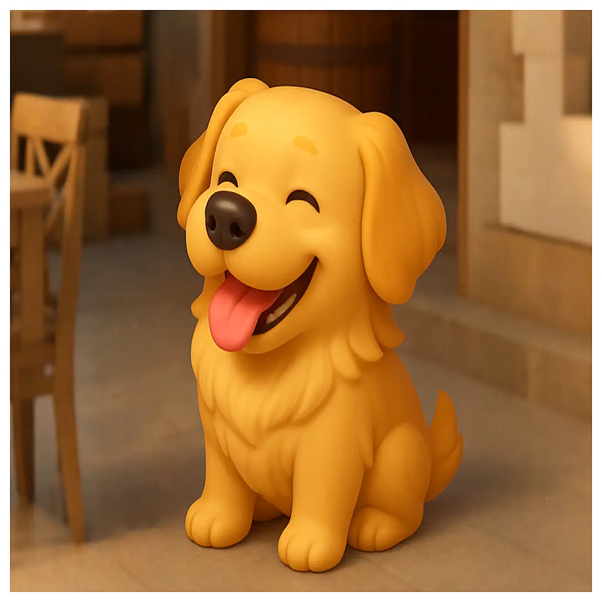 Joyful Doggo Plush Toy Dog Accessories Pet Dog Figures Cute Kids Gift Educational Toys Training Aids