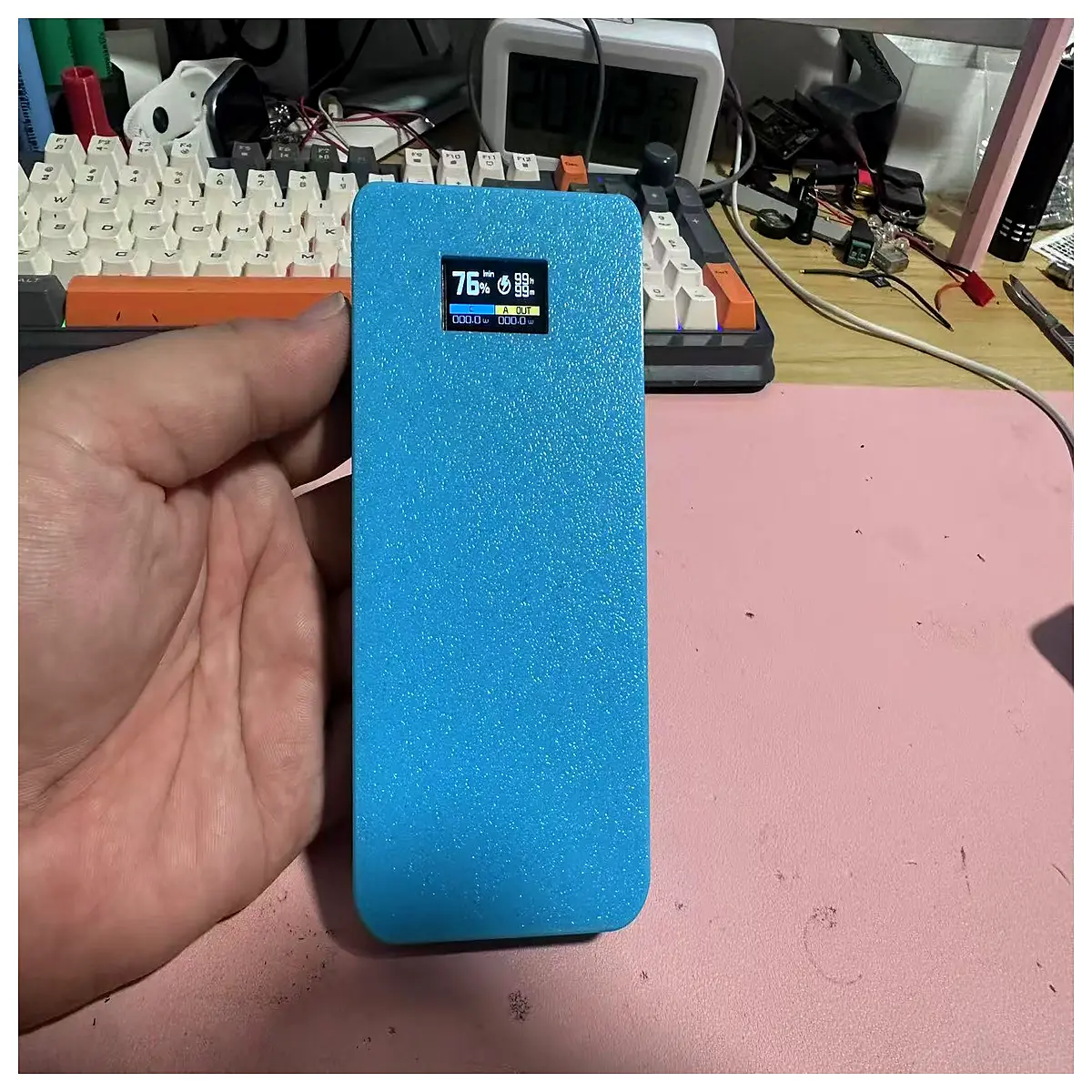 Portable Charger Power Bank High Capacity Fast Charging Mobile Phone Accessory Emergency Power Supply Screen Protection Charger Adapter