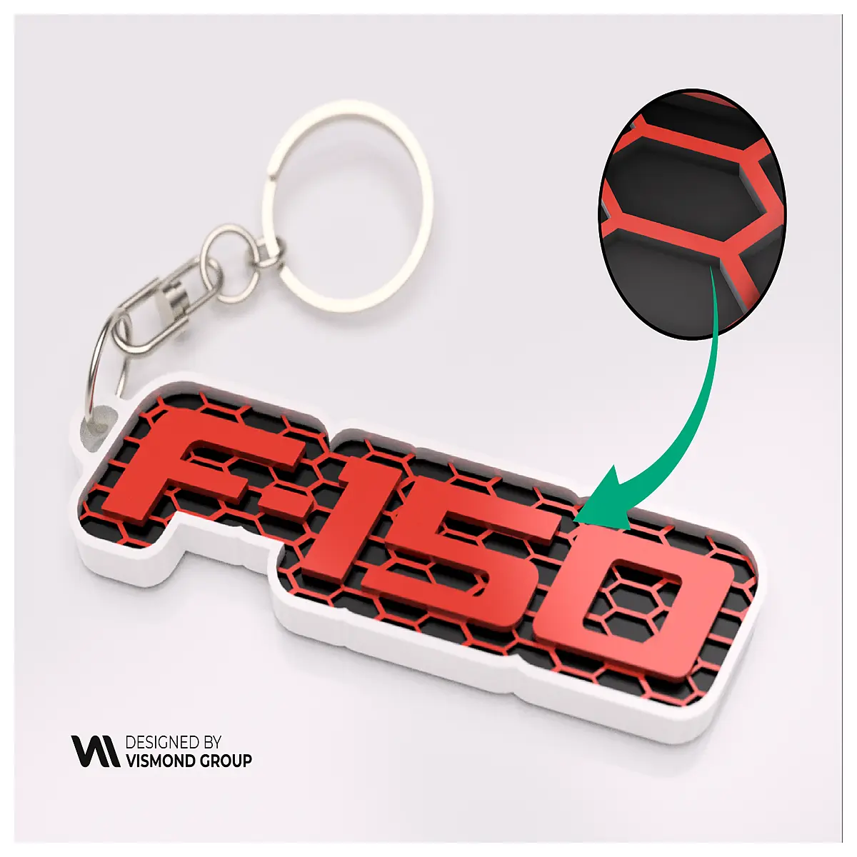 F 150 Keychain Car Accessory Truck Decoration Auto Parts Truck Owners