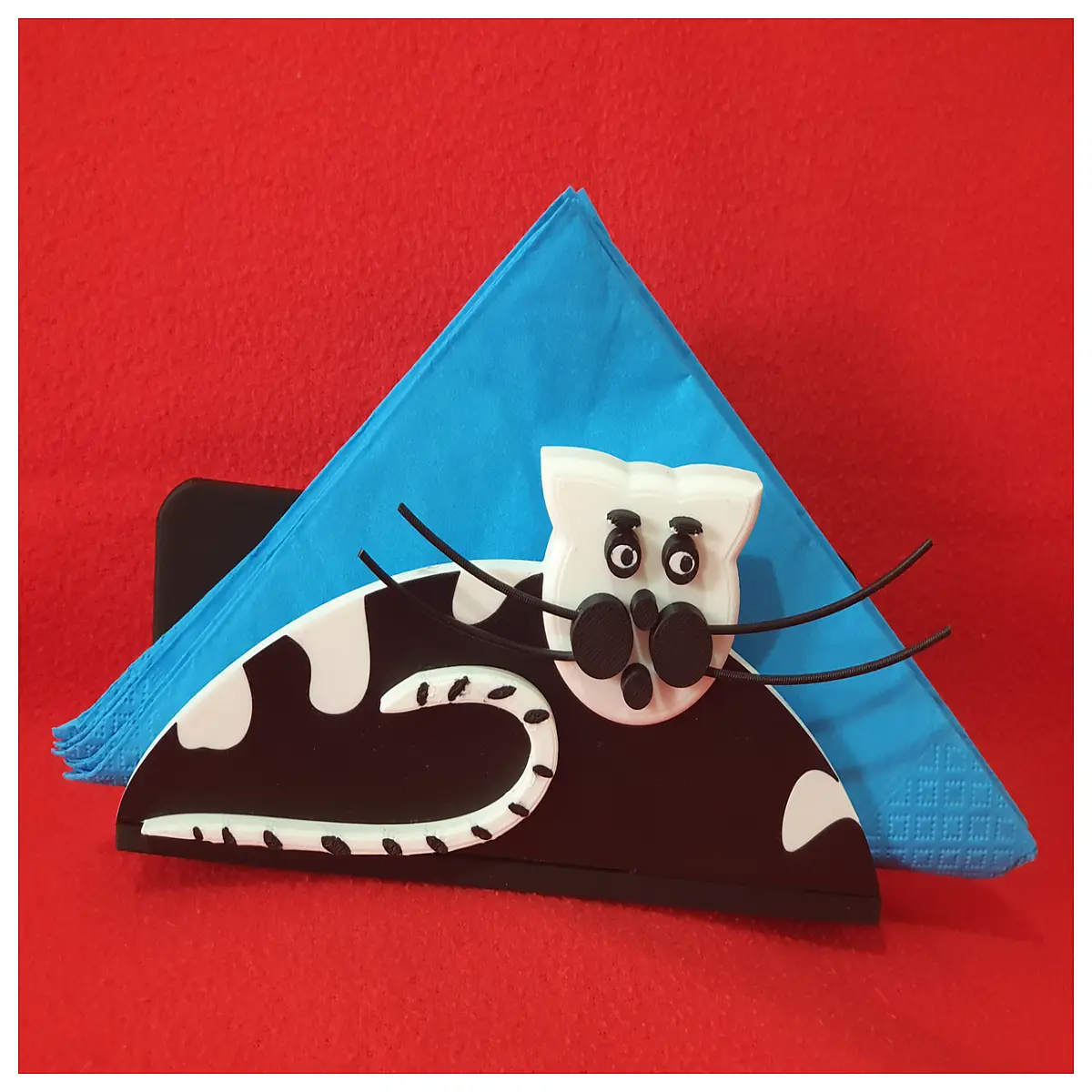 Cute Cat Tissue Box Meow Star Pet Organizer Box Snack Container Toy Storage Kawaii Decor