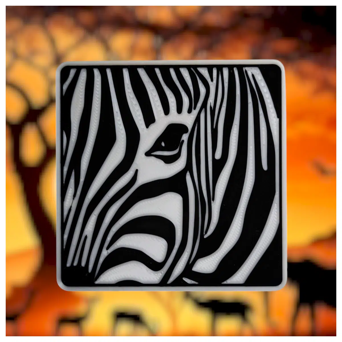 Savannah Style Coasters Creative Home Decor Non Slip Desk Mats Coffee Pads Living Room Decoration Personalized Coasters