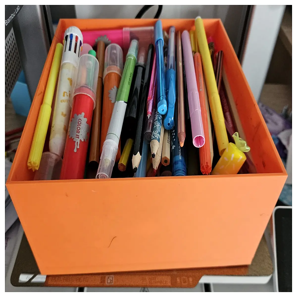 pencil case organizer box large capacity stationery storage for school supplies