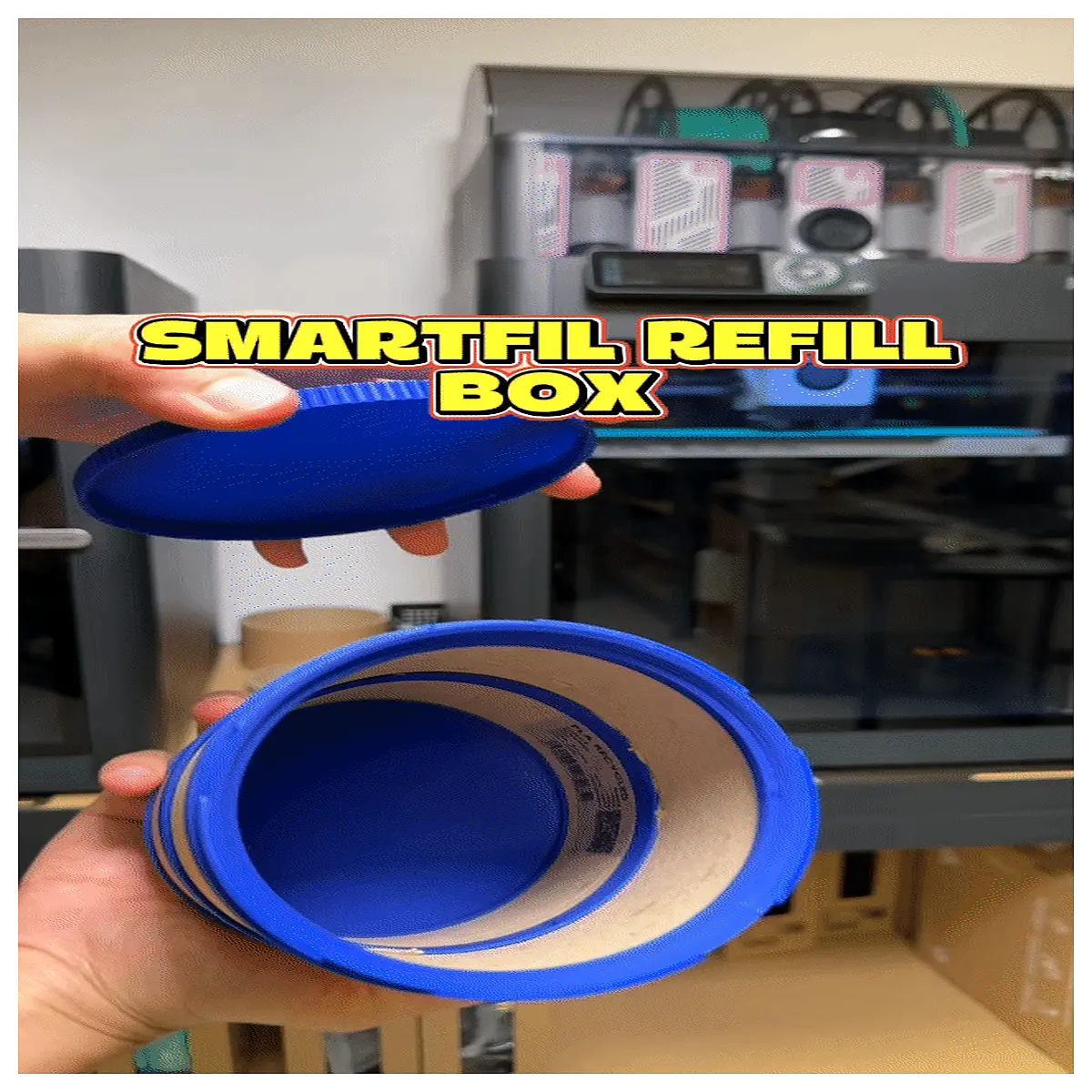 refillable smartfil paper tube cartridge replacement eco friendly sustainable packaging