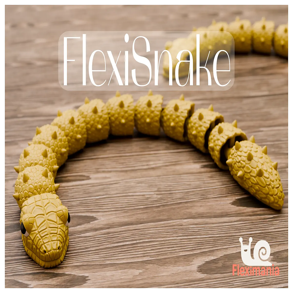Articulated Joint Flexible Spiked Snake Toy Realistic Snake Decoration Kids Toy Novelty Pet Soft Safe Birthday Gift