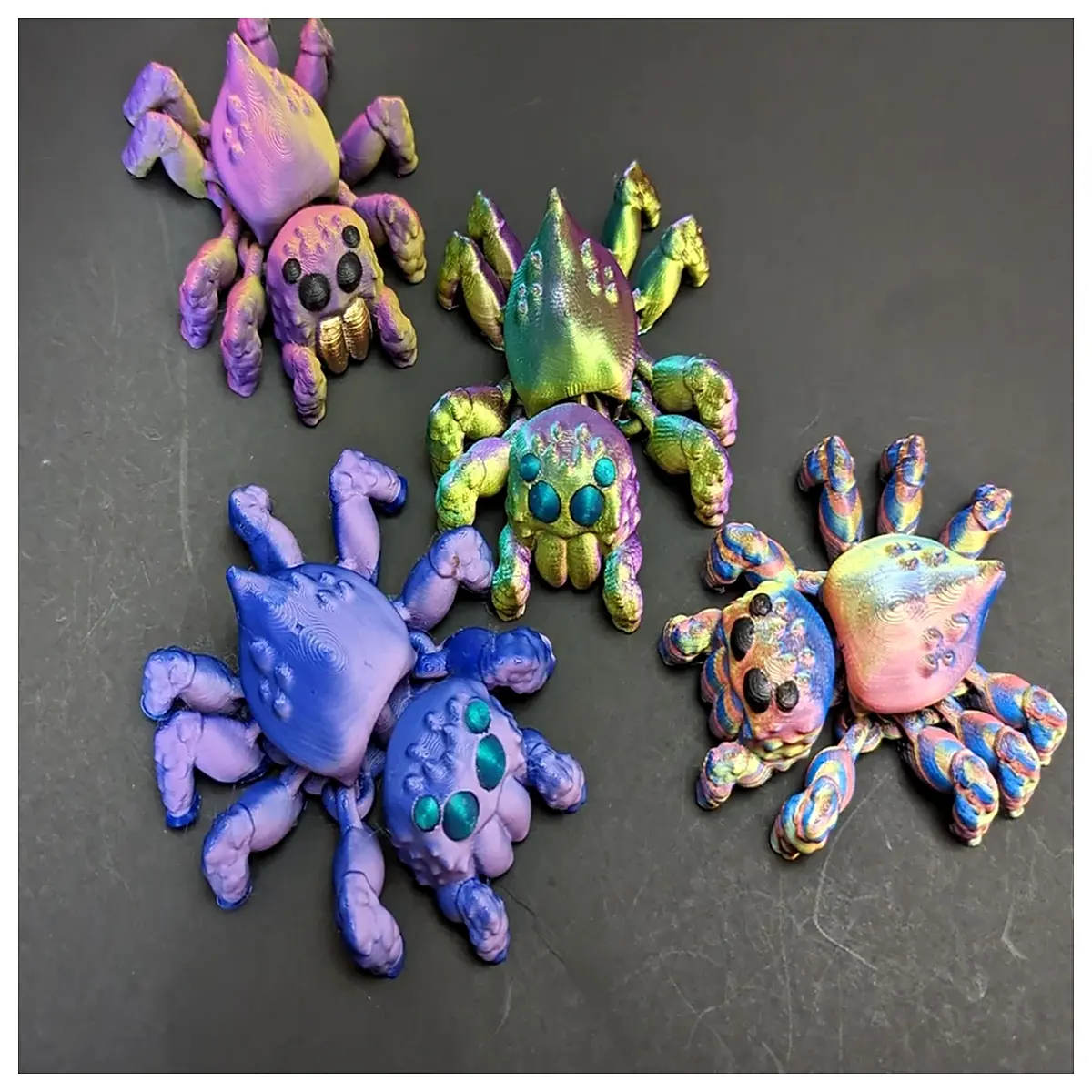 Articulating Spider Model Flexible Joints Toy Spider Joint Mobility Upgrade Spider Toy Accessories