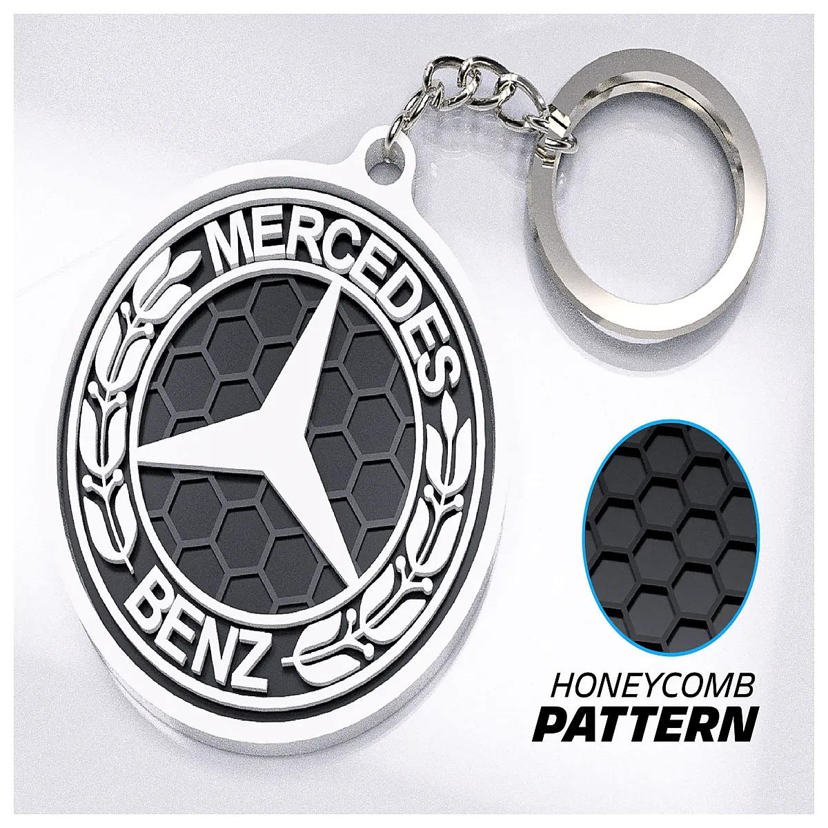 Mercedes Keychains Automotive Accessories Mercedes Car Owner Gift Keyring Mercedes Parts Car Merchandise