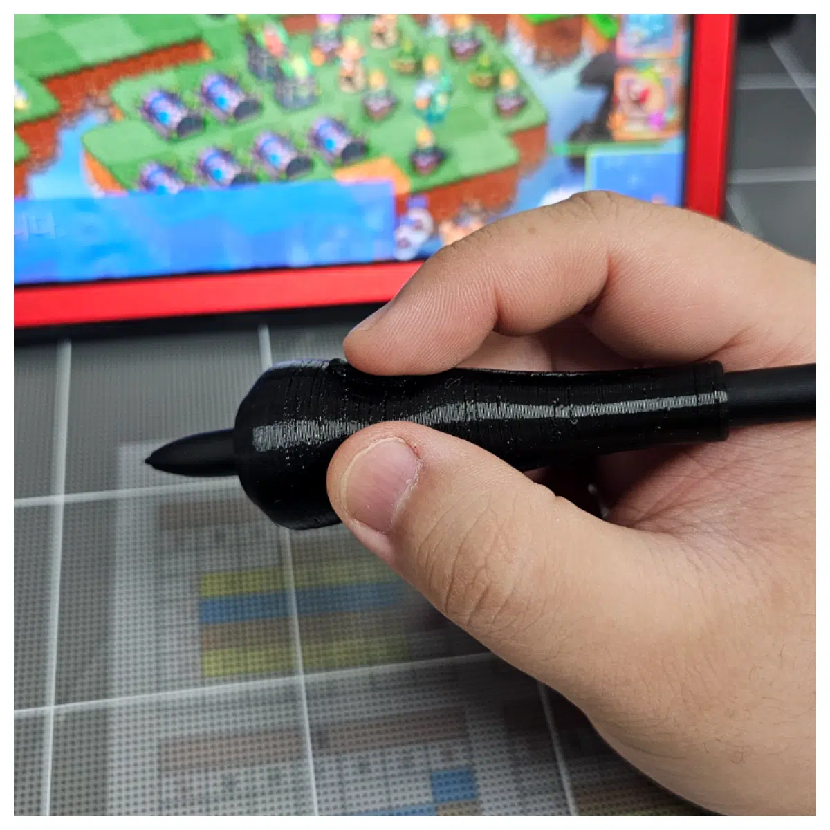 Smart Pen Grip Ergonomic Support Writing Comfort Pen Holder Accessory Improve Handwriting Posture Pen Accessories